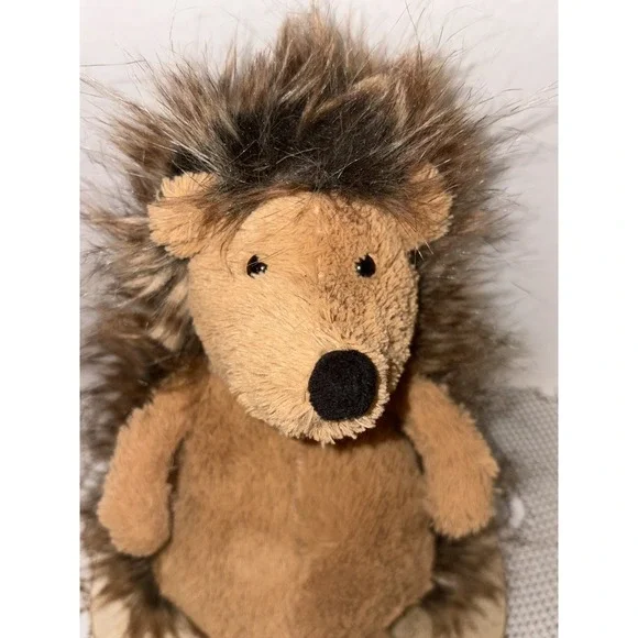 Jellycat London Spike Hedgehog Brown Plush Soft Toy Stuffed Animal 12" Retired - Picture 8 of 10